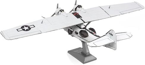 مجموعة نماذج معدنية ثلاثية الأبعاد من Fascinations Metal Earth Consolidated PBY Catalina مع ملاقط in Saudi Arabia