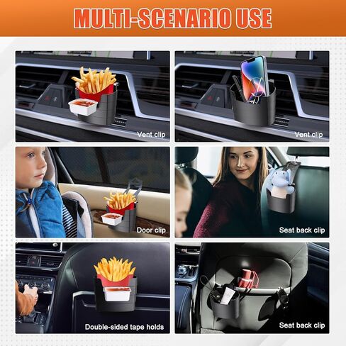 حامل صلصة السيارة تنفيس تراجع كليب حامل صلصة للسيارة الفرنسية فراي حامل حامل الكاتشب للسيارة تنفيس صلصة تراجع صندوق توابل in Kuwait