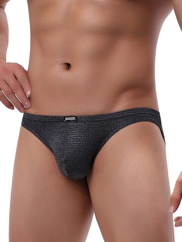 IKINGSKY Men's Big Pouch Briefs Sexy Bulge Underwear High Stretch Mens Bikini Under Panties in Saudi Arabia