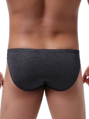 IKINGSKY Men's Big Pouch Briefs Sexy Bulge Underwear High Stretch Mens Bikini Under Panties in Saudi Arabia