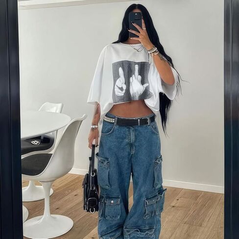 حزام ثني المحاصيل 3 قطع، أداة ثني المحاصيل لتسرب البطن، شريط قابل للتعديل، حزام مرن لثني القميص، سترة قصيرة، ملابس DIY، L in Kuwait