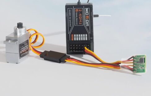 4PCS Servo Signal Reverser Rotation Inverter 5.0-6.0v Steering Gear Reverser for JR Futaba Aircraft Airplane Steering Gear and Any Servos in Saudi Arabia