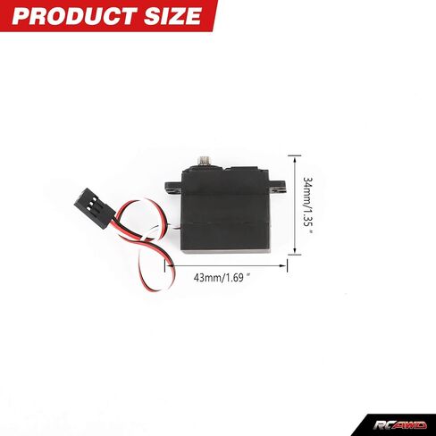 RCAWD Steering Servo 21t for 1/14 MJX 14301 14302 14210 14209 Upgrades Part in Saudi Arabia