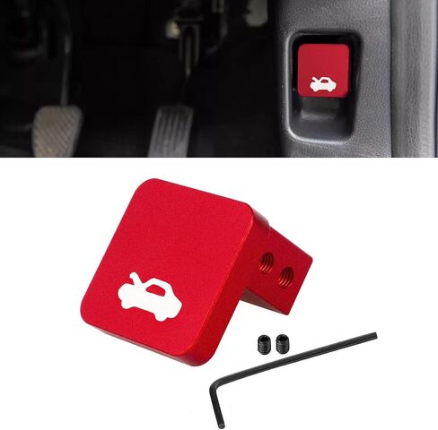 x xotic tech طقم إصلاح كابل مقبض تحرير غطاء محرك السيارة متوافق مع Honda Civic 1996-2011 & CR-V 1997-2006 & Element 2003-2011 & Ridgeline 2006-2014 (ألومنيوم أسود) in Kuwait