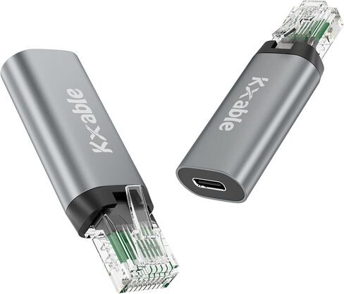 محول USB C إلى إيثرنت، محول ذكر من النوع C إلى RJ45 ذكر، محول USB C إلى شبكة محمول بسرعة 1 جيجابت في الثانية، يدعم كابل USB C إلى C وUSB A إلى C، متوافق مع MacBook Pro وiPad Pro وDell XPS in Saudi Arabia