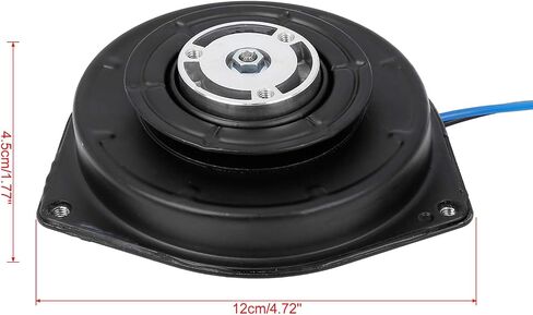 X AUTOHAUX 38616-PWA-J01 38616-R40-A01 A/C Condenser Radiator Cooling Fan Motor for Honda Fit 2007-2008 in Saudi Arabia