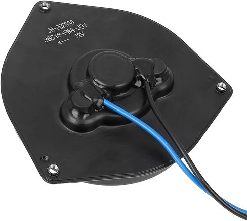 X AUTOHAUX 38616-PWA-J01 38616-R40-A01 A/C Condenser Radiator Cooling Fan Motor for Honda Fit 2007-2008 in Saudi Arabia