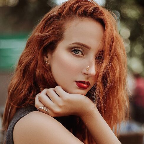 Jstyle 12 قطعة 20 جرام حلقات أنف متدلية للنساء من الفولاذ الجراحي على شكل حرف L حلقات أنف للنساء تشيكوسلوفاكيا قلب ثعبان زهرة متدلية ثقب الأنف مجوهرات in Kuwait