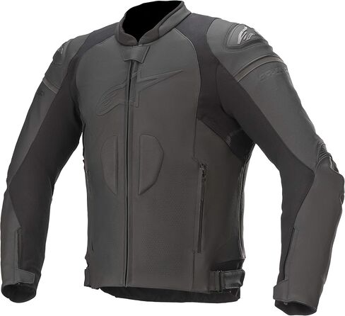 سترة Alpinestars GP Plus R v3 Airflow الجلدية (56) (أسود/أسود) in Saudi Arabia