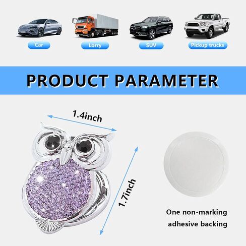 Car Engines Start Stop Button Cover, Diamond Rhinestone Push Start Button Protective Decal, Anti-Scratch Ignition Start and Stop Engine Decorative Sticker, Car Accessories (White Crown) in Saudi Arabia