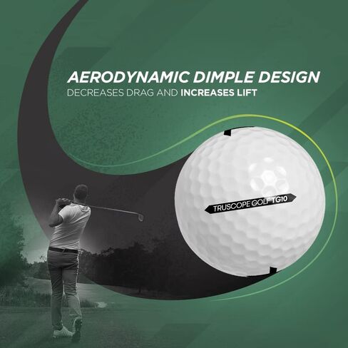 White Golf Balls - Super Soft Long Distance Golf Balls - Ionomer Soft Core Classic White Golf Balls with Less Spin and Increased Speed Helps Improve Your Game in Saudi Arabia