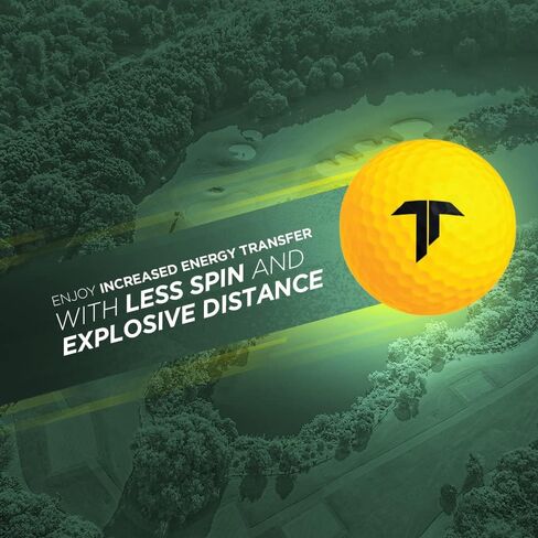 White Golf Balls - Super Soft Long Distance Golf Balls - Ionomer Soft Core Classic White Golf Balls with Less Spin and Increased Speed Helps Improve Your Game in Saudi Arabia