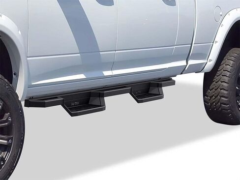 APS Stainless Steel Pocket Steps Running Boards Side Bars Compatible with Dodge Ram 2500 3500 2010-2024 Mega Cab in Kuwait