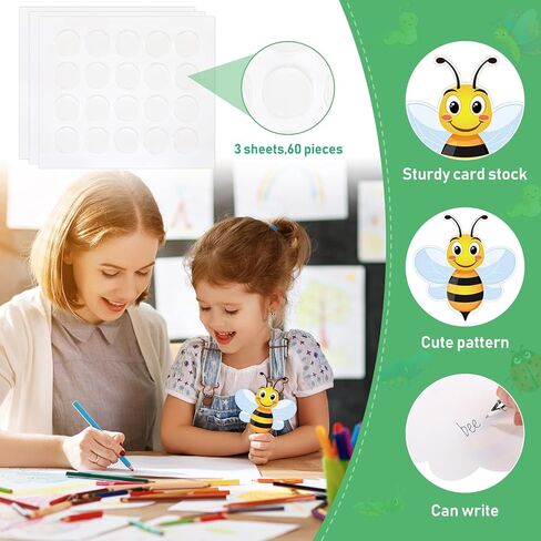 45 Pcs Bugs Bulletin Board Cutouts Insect Bug Mini Accents Card Theme Summer Classroom Decoration Butterfly Bee for Early Childhood Teacher Student School Party Supplies in Saudi Arabia