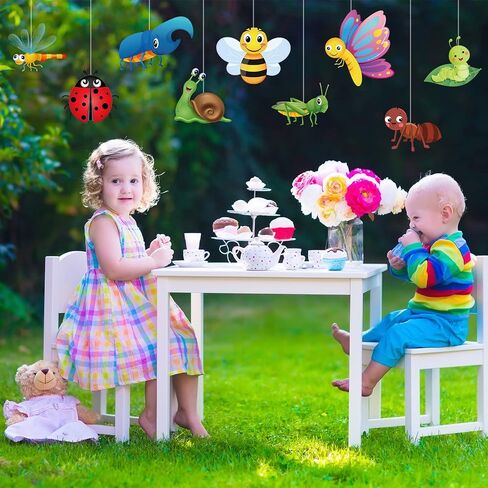 45 Pcs Bugs Bulletin Board Cutouts Insect Bug Mini Accents Card Theme Summer Classroom Decoration Butterfly Bee for Early Childhood Teacher Student School Party Supplies in Saudi Arabia