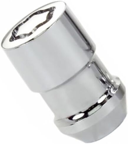 McGard Wheel Lock Nut Set For Jeep Wrangler JK 2018 | 5 Pack | Cone Seat | 1/2-20 | 3/4 &13/16 Dual Hex | 1.46in. Length | Chrome in Kuwait