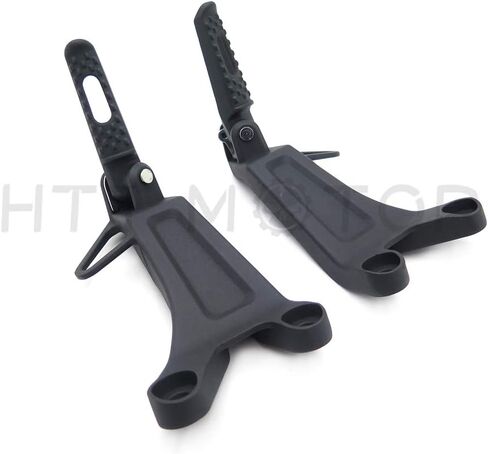 HTTMT- (مصباح إشارة الانعطاف LED) مسند خلفي أسود للركاب الخلفي متوافق مع 05-06 Hond CBR600RR [P/N: MT390-011A-BK] in Kuwait