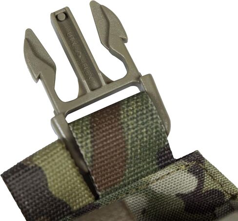 YAKEDA Triple Magazine Pouch with Quick Release Mag Pouch Insert, UTX Buckles Combined with Chest Mini Rig and Vest in Saudi Arabia