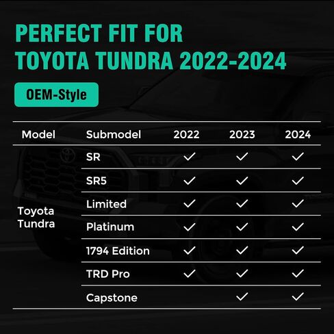 لشاحن Toyota Tundra اللاسلكي 2024 2023 2022، ملحقات السيارة الداخلية OEM مع منفذ USB، لوحة شحن الهاتف اللاسلكي لـ Tundra SR5 Platinum TRD Pro Limited SR 1794 Edition Capstone in Kuwait