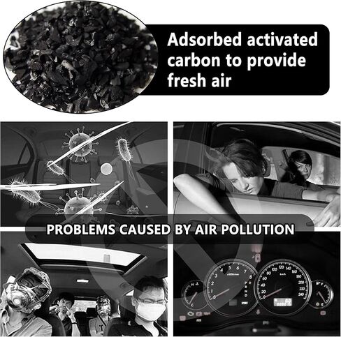 Car Cabin Air Filter Replacement OEM#87139-26010,Activated Carbon Filter Automotive Replacement Passenger Compartment Air Filters Compatiable with Toyota Subaru Lexus Mazda in Kuwait