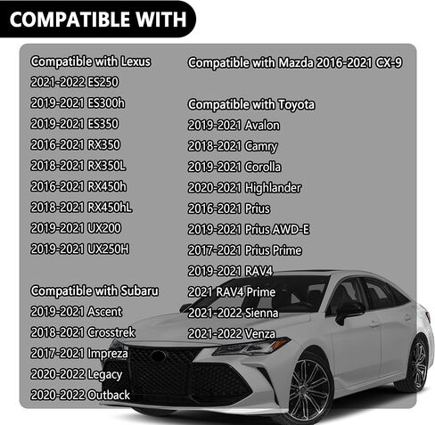 Car Cabin Air Filter Replacement OEM#87139-26010,Activated Carbon Filter Automotive Replacement Passenger Compartment Air Filters Compatiable with Toyota Subaru Lexus Mazda in Kuwait