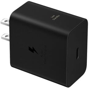 Samsung 60W PD Power Adapter-Low Standby USB-C Port Fast Charging Android Phone Charger Block for Samsung Galaxy S26 Ultra/S26/S26+/S25/S25 Ultra/S25+/S24 Ultra/S23 Ultra/S22, Black | Without Cable in Kuwait
