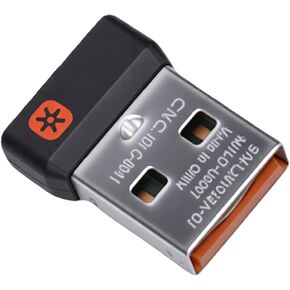 USB 2.4G Wireless Dongle Receiver for Keyboard Mouse, Combo Unifying Adapter, 10M Range Compact Plug Play for PC Laptop Desktop in Kuwait