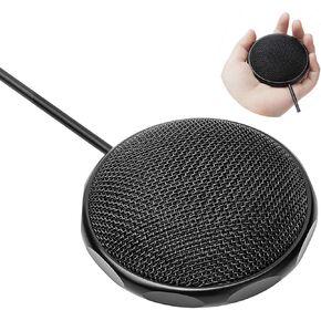 ميكروفون يونسيتي بمكثف USB، بطاقة صوت مدمجة مع خاصية تصفية الضوضاء للكمبيوتر المحمول OS X، ميكروفون قلبي اتجاهي لتسجيل مؤتمرات الفيديو والدردشة أثناء الألعاب in Kuwait