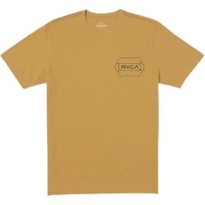 RVCA Mens Slim Fit Vintage Dye Tee in Saudi Arabia