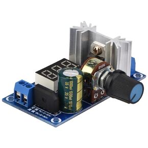 Ac Dc Voltage Regulator Adjustable, LM317 2A Digital Display Adjustable Voltage Regulator for Converting Tension You Need, DC 3-30V AC 3-20V to DC 1.25V-28V Output Voltage in Saudi Arabia