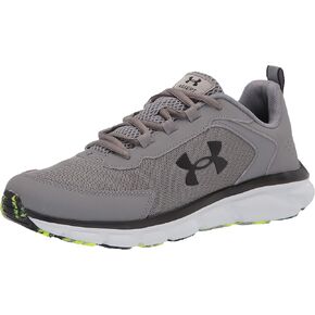 Under Armour Girls Grade School Assert 9 Wide Running Shoe, (106) Halo Gray/White/Vivid Lilac, 5.5 Big Kid in Saudi Arabia