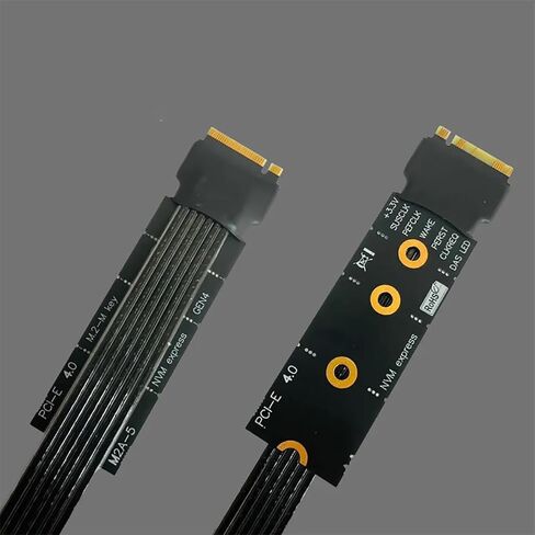 M.2 to PCIe x16 Graphics Card Adapter Cable for M2 NVME GEN4 to PCI-e 4.0 X4 CPU in Kuwait