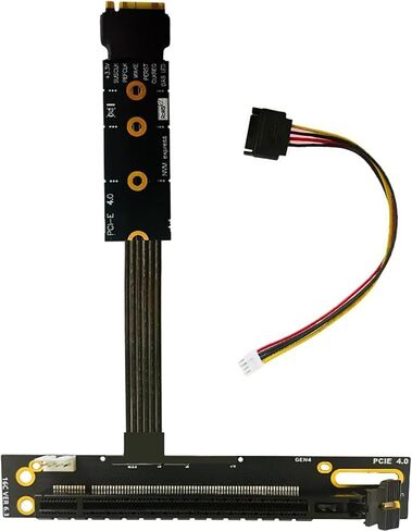 M.2 to PCIe x16 Graphics Card Adapter Cable for M2 NVME GEN4 to PCI-e 4.0 X4 CPU in Kuwait