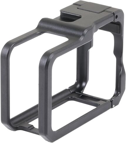 Hersmay Aluminum Alloy Camera Cage for DJI Osmo Action 6, Metal Video Rig Stabilizer with Cold Shoe & 1/4" Thread in Kuwait