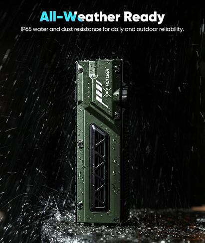 HOTLIGH ZF8319 Rechargeable Flashlight - 2000 High Lumens Flashlight with Turbo Mode, Small ECD Flashlight with Magnetic Base, Pocket Light for Camping,Travel,Working in Kuwait