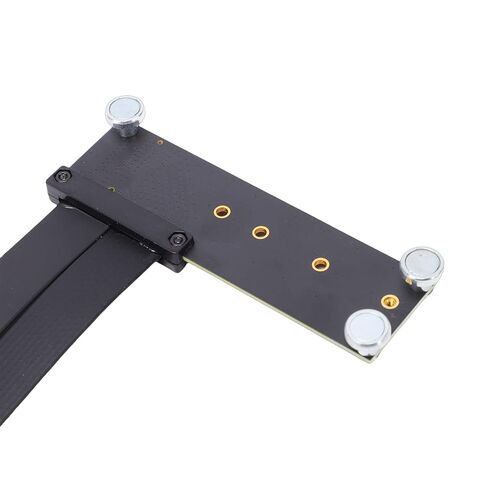 Yunseity PCIe 4.0 X4 Extension Cable, 8GB / s NVMe Adapter Card with Magnetic Fixation, for GPU NIC Expansion Device PCIe 3.0 4.0 Desktop Motherboard in Kuwait