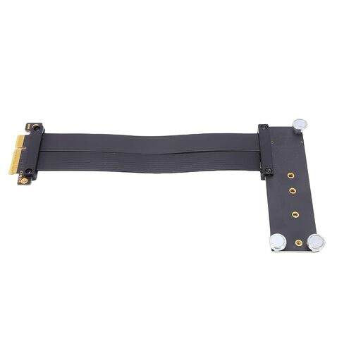Yunseity PCIe 4.0 X4 Extension Cable, 8GB / s NVMe Adapter Card with Magnetic Fixation, for GPU NIC Expansion Device PCIe 3.0 4.0 Desktop Motherboard in Kuwait