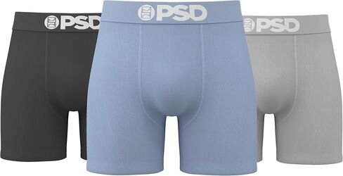 PSD Underwear Men's Stretch Elastic Wide Band Boxer Brief Underwear Bottom - Money Shot - Cash Money - Money Diamond in Kuwait