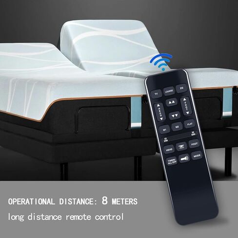 جهاز تحكم عن بعد بديل HJH55 مناسب لقاعدة سرير Richmat HJH92S القابلة للتعديل، لـ BCP SKY5671 SKY5679 SKY8064، لسلسلة المراتب 600 و3000، لسرير العلامات التجارية الكلاسيكية القابل للتعديل in Kuwait