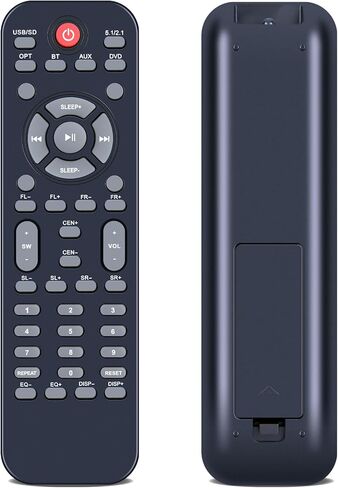 Replacement Remote Control Compatible with Acoustic Audio 5.1 6 Speake System Home Theater Surround Sound in Kuwait