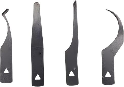 Sorandy Chip Repair Set, Aluminum Alloy Handle Repair Tool, Pure Copper Lock Tool with 4 Blades, Ideal for Motherboard, Phone Chip Disassembly, Glue Removal, Tin Scraping in Kuwait