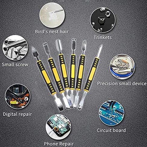 Fafeicy Mobile Phone Disassembly Tool Set, Metal Precision Tools for Electronics Repair, Ideal for Mobile Phones, Laptops and Tablets (A) in Kuwait