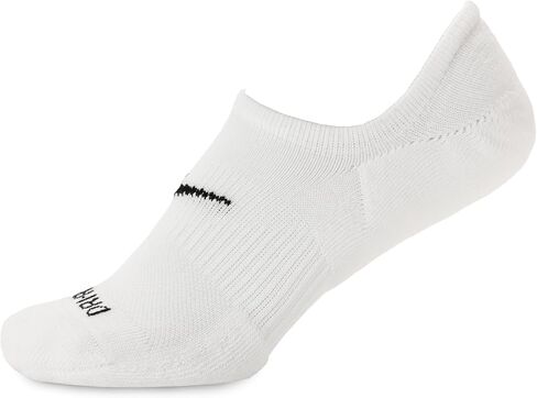 Nike Womens 3 Pair Pack Everyday Plus Cushioned Training Footie Socks Size - 6-10 in Saudi Arabia