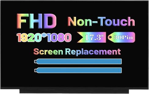 NV173FHM-N49 Screen Replacement for ASUS Vivobook M712D M712DA M712DK M712U M712UA / X712 X712D X712F X712J X712E / S712J / K712E 17.3" Non-Touch FullHD 1080P LCD LED Display Panel (Not HD+) in Kuwait