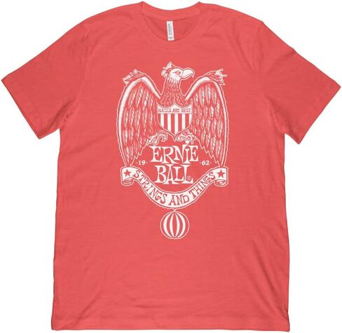 Ernie Ball 1962 Strings & Things Red T-Shirt XXL in Saudi Arabia