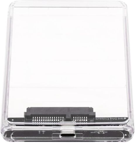 USB3.0/Type-C قالب أقراص صلبة بحجم 2.5 بوصة حافظة قرص صلب SSD SATA3 إلى USB 3.0 صندوق HDD شفاف USB C HDD حافظة 5 جيجابت في الثانية in Kuwait