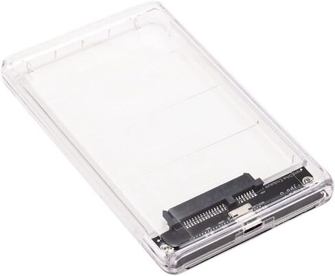 USB3.0/Type-C قالب أقراص صلبة بحجم 2.5 بوصة حافظة قرص صلب SSD SATA3 إلى USB 3.0 صندوق HDD شفاف USB C HDD حافظة 5 جيجابت في الثانية in Kuwait