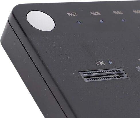 ناسخ Fabater M.2 NVMe SSD، 20 جيجابت في الثانية عالية السرعة Dual Bay Offline Clone SSD Cloner، حاوية تعمل بمنفذ USB C مع توافق عالمي M.2 لفنيي تكنولوجيا المعلومات ومراكز البيانات، in Kuwait
