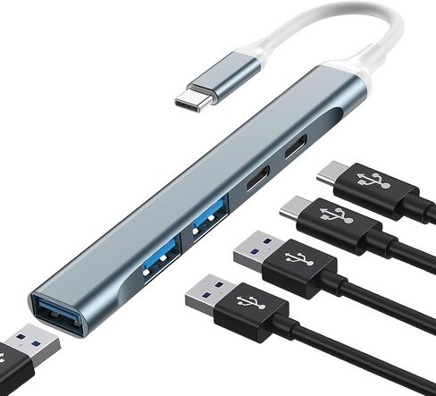 موزع USB 3.0، موزع USB بـ 4 منافذ، موزع USB لأجهزة الكمبيوتر المحمول، وXbox، ومحرك الأقراص المحمول، والأقراص الصلبة، ووحدة التحكم، والطابعة، والكاميرا، ولوحة المفاتيح، والماوس والمزيد in Kuwait