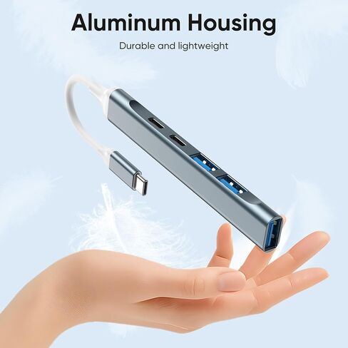 موزع USB 3.0، موزع USB بـ 4 منافذ، موزع USB لأجهزة الكمبيوتر المحمول، وXbox، ومحرك الأقراص المحمول، والأقراص الصلبة، ووحدة التحكم، والطابعة، والكاميرا، ولوحة المفاتيح، والماوس والمزيد in Kuwait